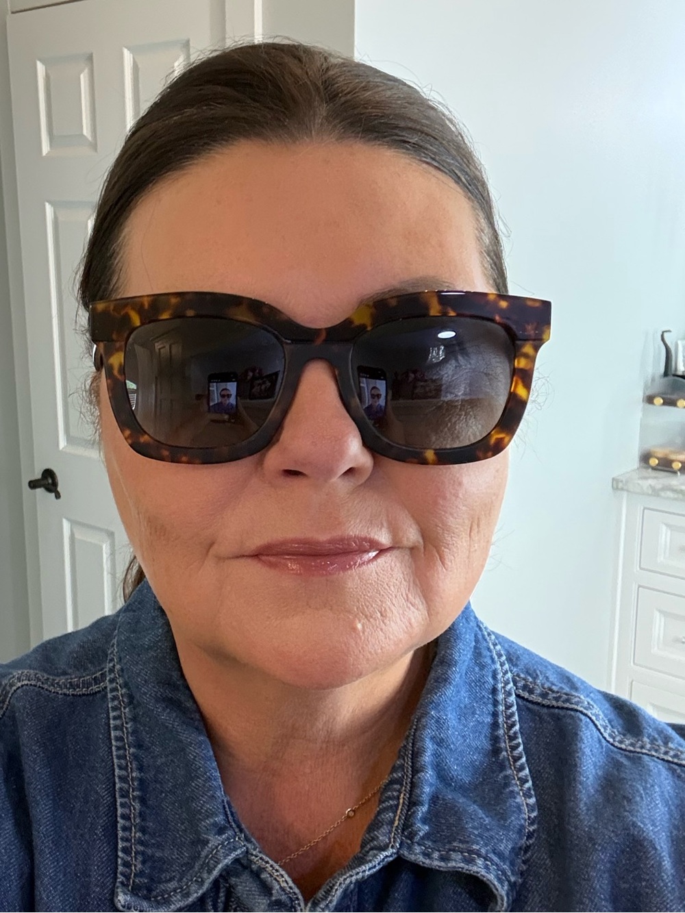 Diff Eyewear Tortoiseshell Sunglasses with Brown Lenses - Picture 9 of 9